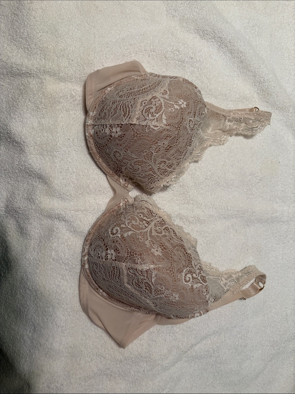 Thirdlove Lace contour plunge  Underwire Bra in Nude - Women Intimates